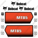Fits Bobcat MT85 Mini Skid Steer Decal Kit (exterior) - 7 Year Outdoor 3M Vinyl!. Fixed Price $119.95.