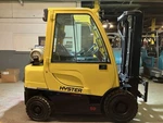 2019 Hyster 5000 Lb Solid Pneumatic Forklift With Side Shift Stage Mast. Fixed Price $15999.00.