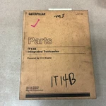 Caterpillar IT14B Toolcarrier Wheel Loader Parts Manual Book Catalog Sn 3NJ. Fixed Price $39.99.