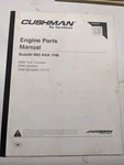 Cushman Engine Parts Manual Suzuki 660 K6A YH6 2006 Truckster Haulster DS175. Fixed Price $183.75.