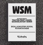 Tractor Backhoe Full Technical Workshop Manual Kubota BX24 RCK54 RCK60B. Fixed Price $42.96.