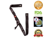 Wheelchair Seat Belt Up 48" Auto Style Metal Buckle By Healthline Trading. Fixed Price $14.95.