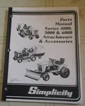 Simplicity 1691521 1691522 Snowthrower 1691524 Cart Part Manual Original. Fixed Price $24.88.