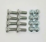 Set Of 8 Lug Studs W Nuts Fits Cat 246D3 242D3 236D3 272D3 1595772 1427493. Fixed Price $85.00.