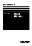 Komatsu Galeo D155AX-6 Bulldozer Workshop Manual Free Priority Mail. Fixed Price $94.00.