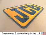 Jcb Backhoe - Original Boom Logo (part No. 817/04212). Fixed Price $34.95.