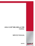Case Ih 5088, 6088, 7088 Axial Flow Combine Repair Shop Service Manual Book. Fixed Price $89.00.