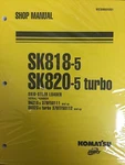 Komatsu Service SK818-5, SK820-5 Turbo Skid Steer Shop Manual. Fixed Price $47.60.