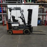 2015 Toyota 8FBCHU25 5000 Lb Electric 48V Forklift 3-STAGE 189" (no Battery. Fixed Price $7015.60.
