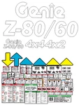 Genie Z80/60 (all Serial Breaks) Decal Kit - 7 Year Vinyl!. Fixed Price $329.99.