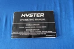 1995 Hyster Operating Manual Challenger H45XM, Spacesaver S40XM. Fixed Price $38.00.