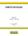 New Holland TS6.110 Tractor Tier 4B Parts Catalog. Fixed Price $149.00.