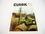 Brochure Clark 500 Y 160 - 300 Forklift Diesel Drive Techn. Data. Fixed Price $17.45.