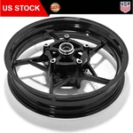 Front Wheel Rim Gloss Black For 2017-2024 Kawasaki Ninja 900 Z650 17"X3.5". Fixed Price $139.99.