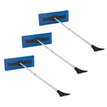 Snow Joe 3 Pack Windshield Ice Scraper, Car Window Removal Broom For Winter. Fixed Price $58.99.