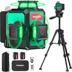 3D Laser 360 Hychika Professional Self Leveling Green Tripod 2 Batt. Fixed Price $206.08.