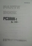 Komatsu PC38UU-1 Excavator Parts Manual. Fixed Price $78.00.