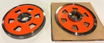 (2) 15" Doall Band Wheels, Fit C-305 Horizontal Saw, New. Fixed Price $1150.00.