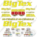 Fits Big Tex 22GN Hd Kit Dual Trailer Decals - 7 Year Outdoor 3M Vinyl!. Fixed Price $154.95.