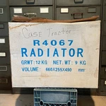 R4067 Radiator Fits Case Tractor Nos. Fixed Price $125.00.