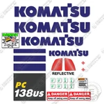 Fits Komatsu PC138US-11 Decal Kit Midi Excavator 7 Year Outdoor 3M Vinyl!. Fixed Price $234.95.