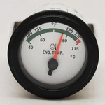Beede Terex TSR50 Skid Steer Loader Engine Temperature Gauge 4030-130. Fixed Price $56.92.