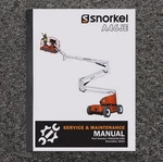 Snorkel A46JE Boom Lift Service Maintenance Manual Book 0261632-000. Fixed Price $139.30.