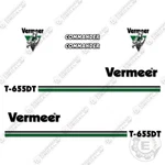 Fits Vermeer T-655DT Track Trencher Decal Kit. Fixed Price $244.95.