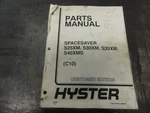 Hyster Spacesaver S25XM S30XM S35XM S40XMS Forklift Parts Manual 897651. Fixed Price $69.95.