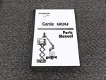 Genie GR26J Runabout Lift Parts Catalog Manual. Fixed Price $172.14.