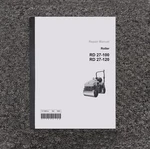 Wacker Neuson RD27-100 RD27-120 Vibratory Roller Compactor Service Repair Manual. Fixed Price $124.74.