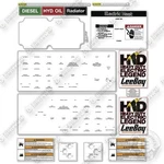 Leeboy 8515B Control Decals Kit Asphalt Paver - Aftermarket. Fixed Price $94.95.