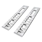Aluminum Trailer Ramps 2PCS 6000LBS Load Capacity Anti-slip For Pickup Atvs. Fixed Price $449.99.