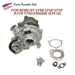 7256748 K03 Turbocharger Fits Bobcat S740 S750 S770 A770 T750 Engine D34. Fixed Price $290.99.