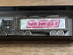 Vtg Colonial Pocket Knife Semi Tractor Trailer Promo 2 Blade Frontier Inc.. Fixed Price $18.88.