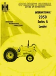 International Series Loader 454 574 2400-A 2500-A 2050A Operators Manual. Fixed Price $11.92.
