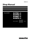 Komatsu D37EX-23, D37PX-23, D39EX-23, D39PX-23 Crawler Bulldozer Service Manual. Fixed Price $59.00.