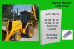 John Deere 410B 410C 510B 510C Backhoe Loader Repair Technical Manual See Desc.. Fixed Price $24.99.