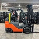 2020 Toyota 8FGCU30 6000LB Used Forklift Triple Mast Sideshift 3968 Hours. Fixed Price $18950.00.