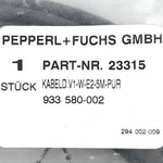 Pepperl + Fuchs Cable Socket V1W-E2-5M 23315 Original Packaging. Fixed Price $23.19.