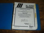 Gradall XL5200 Crawler Excavator Parts Catalog Manual S/n 0527131. Fixed Price $90.50.