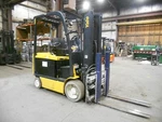 2019 Yale ERC065, 6500# Cushion Tired Forklift W/3 Stage & Single Double Attach. Fixed Price $12885.00.