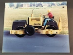 Galion Double Drum Vibratory Roller Soil Compactor Poster 14 X 11 Inch. Fixed Price $24.99.