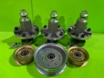 John Deere L120 L130 48" Mower Deck Spindles And Idler Pulleys. Fixed Price $89.95.