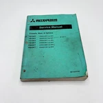 Mitsubishi FB16KT FB18KT FB20KT Forklift Truck Shop Service Repair Manual. Fixed Price $49.00.
