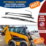 New Wiper Arm Blade Kit 47778552 47405956 For Case SV300 SR210 SR130 TV380 TR270. Fixed Price $49.98.