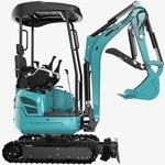 Free Ship 2.5TON Mini Excavator Kubota D902 Diesel Side Swing Expand Track Pilot. Fixed Price $12998.85.