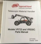 Bobcat Ingersoll Rand VR723/VR530C Parts Manual Pn 22719405. Fixed Price $125.00.