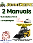 John Deere 7775 Skid Steer Loader Operators Service Repair Owners Manual Pdf Usb. Fixed Price $35.00.