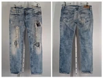 Diesel Matic Thrashed Acid Wash Jeans Italy Y2K Ultra Low Waist Rave Punk Skinny. Fixed Price $39.99.